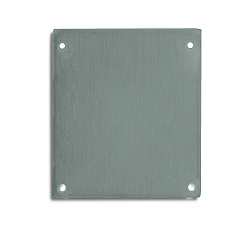 Zubeh�r f�r Profil LAMP30 - Aluminium-Endkappe E69 (2 Stk.), inkl. Schrauben, Silber