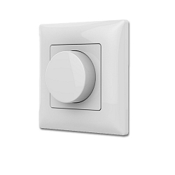 Sys-Pro, recessed poti-remote, 1 zone, with battery, white, Single Color dimming