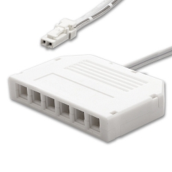 distributor MiniAMP 2-pole, white