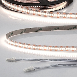 LED CRI940 MiniAMP Flexband, 12V, 12W, 4000K, beidseitig 30cm Kabel mit male-Stecker, 250cm