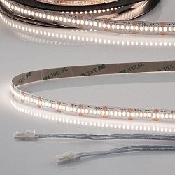 LED CRI940 MiniAMP Flexband, 24V, 6W, 4000K, beidseitig 30cm Kabel mit male-Stecker, 250cm