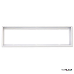 Accessory for LED panel - surface mounting frame, aluminium, white RAL 9016, panel 1200 (30 x 120cm), quick mounting