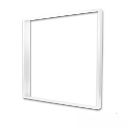 Zubeh�r f�r LED Panel - Aufbaurahmen, Aluminium, wei� RAL 9016