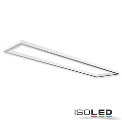 Accessory for LED panel - recessed mounting frame, aluminium, white RAL 9016, panel 1200 (30 x 120cm)