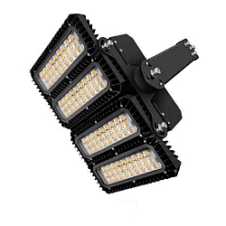 LED Flutlicht 450W, 130x40� asymmetrisch, variabel, 1-10V dimmbar, neutralwei�, IP66