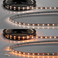 LED CRI919/940 MiniAMP Flexband, 12V, 10W, wei�dynamisch, beidseitiges Kabel mit male-Stecker, 250cm