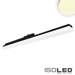 3-phase linear luminaire 120cm, suitable for offices, fixed optics, 40W 3000K 4200lm 110, black