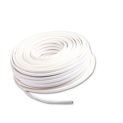 Kabel 25m Rolle 2-polig 0.75mm� H03VVH2-F, IP20, PVC-Mantel wei�, VDE, AWG18