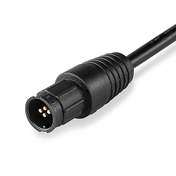 Anschlusskabel 30cm mit male-Stecker IP67, 4-polig 0.5mm�