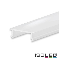 Accessory for profile PURE12 / PURE14 / STAIRS13 - cover COVER40, opal / satined, 65% translucency, 200cm