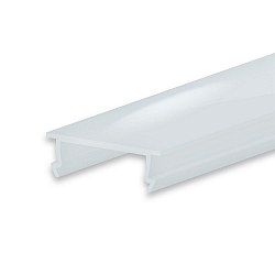 Zubeh�r f�r Profil PURE12 / PURE14 / STAIRS13 - Abdeckung COVER41, transparent, 85% Transluzenz, 200cm