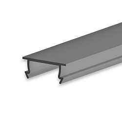Zubeh�r f�r Profil SURF10 - Abdeckung COVER44, schwarz/matt, 200cm