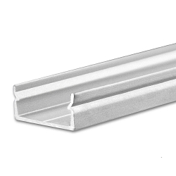 LED Aufbauprofil PURE14 S, Aluminium, 200cm, Schwarz RAL 9005