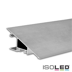 LED surface mount profile HIDE TRIANGLE, wedge shape, indirect lightbeam, aluminium, 200cm, anodized aluminium
