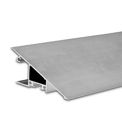 LED Aufbauprofil HIDE TRIANGLE, Keilform, indirektes Licht, Aluminium, 200cm, Alu eloxiert
