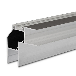 LED corner profile HIDE ANGLE, for 2 LED strips, 2x indirect (90�), aluminium, 200cm, anodized aluminium