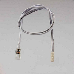 MiniAMP male-Stecker zu Clip Kabelanschluss (max. 3A) f�r 2-pol. IP20 Stripes mit Breite 6mm
