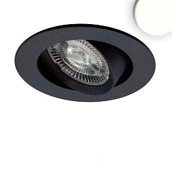 LED Einbauleuchte Slim68 schwarz, rund, 9W, neutralwei�, dimmbar