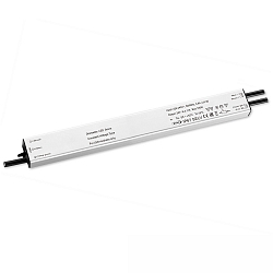 Outdoor LED PWM-Trafo 24V/DC, slim, Push/DALI-2 dimmbar, IP67, SELV, 0-100W