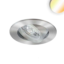 recessed luminaire Sunset Slim68 IP40, dimmable 9W 700lm 1800-2800K 45� 45� CRI 93