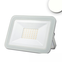 LED Fluter PAD 30W, IP65, SMD, Alu-Druckguss, wei�, 30W 4000K 3120lm 120�, 100cm Kabel (offen)