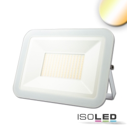 LED Fluter Pad 100W, IP65, CCT mit Funk-Fernbedienung, 100W 3000-6000K 10500lm 120, 100cm Kabel, Wei