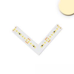 Eckverbindung leuchtend 0.8W Linear10-Flexband, IP20, 24V, 15W, CRi >90, dimmbar, 2700K