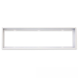 Zubeh�r f�r LED Panel BACKLIGHT LINE / UGR<16 LINE 1200x300 - Aufbaurahmen, wei� RAL 9016