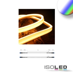 Outdoor LED NeonPRO Flexband 1220, IP68, 24V, 15W, CRi >90, dimmbar, RGB + 4000K