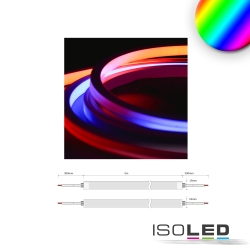 Outdoor LED NeonPRO Flexband 1615, IP67, 24V, 15W, CRi >90, dimmbar, RGB
