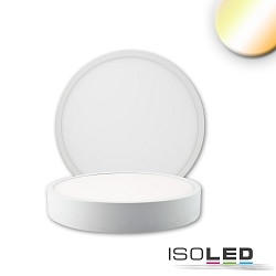ceiling luminaire PRO 120MM round, CCT Switch IP20, white dimmable