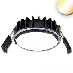 LED Einbaustrahler SYS-90, 12W, 2300-6000K, Push/DALI DT8 dimmbar, exkl. Cover, IP44