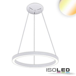 hanging luminaire CIRCLE 580 IP20, white dimmable
