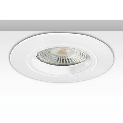 Einbaurahmen f�r GU10/MR16 Spots, IP20, rund, Blende � 8.5cm / 0.3cm, DA � 68mm, inkl. GU10 Fassung