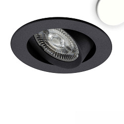 recessed luminaire SLIM68 MINI AMP round IP40, black  8W 960lm 4000K