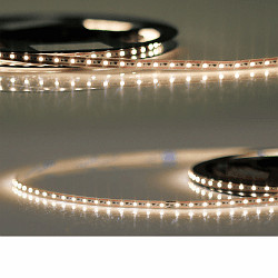 LED Flexband MINI AMP, 12V, 7W, 3000K, IP20, Kabel beidseitig + maleAMP, 120 LED/m
