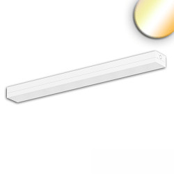LED Langfeld-Systemleuchte, IP40 IK10, 120x12cm, 38W, ColorSwitch 3000-5700K 4850lm 100�, blendungsreduziert, dimmbar, wei�