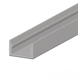 LED Montageprofil GROUND-IN12, begehbar, IP20, 200cm, Alu eloxiert