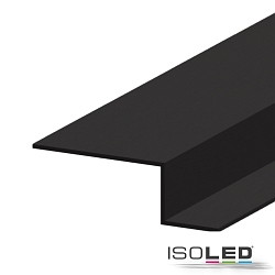 LED Trockenbau S-Profil 12, IP20, 200cm, schwarz
