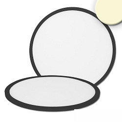 LED Deckenleuchte SLIM300 Up&Down, rund, 18W, IP44, schwarz