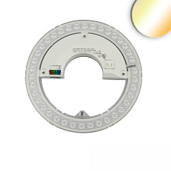 LED Umr�st-Platine f�r runde Leuchten, IP42, 220-240V AC, ColorSwitch, 160 lm/W, mit Haltemagnet, dimmbar, � 22.7cm