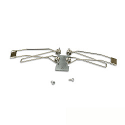 mounting bracket TRACK48 RECESSED set of 4, stainless steel