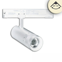 3-phase spot 24W - 20�-55� (DALI) rigid, DALI controllable, focusable IP20, dimmable