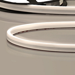 Outdoor LED Strip NEON930 B08H12, IP67, 140 LED/m, 24V DC, 12W/m 3000K, 500cm / 0.8cm, inkl. Montageclips