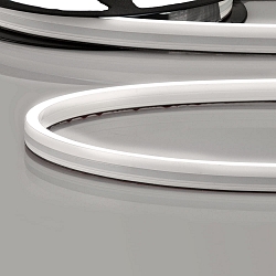 Outdoor LED Strip NEON940 B08H12, IP67, 140 LED/m, 24V DC, 12W/m 4000K, 500cm / 0.8cm, inkl. Montageclips