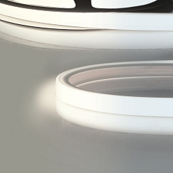 fully siliconised LED strip NEONPRO RGB CUSTOM B13H10 - FOR TILE-PROFILE 4-pole, RGB white