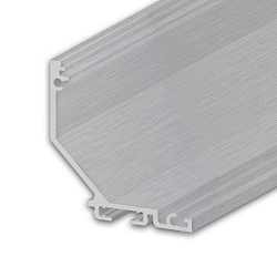 LED Eckprofil CORNER20 V3, f�r LED Strips bis 2cm Breite, Neigung 45�, Aluminium eloxiert, 200cm