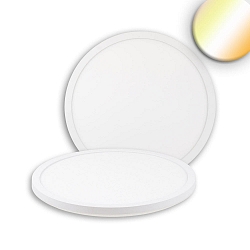 ceiling luminaire SLIM300 PRO up / down, CCT Switch, switchable IP44, white 