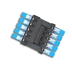 Durchgang Steckverbinder 5-polig, 0.5-2.5mm�, max. 250V/10A