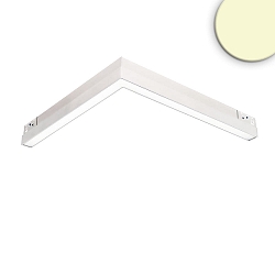 track spot CORNER 90� HORIZONTAL - TRACK48 (DALI) rigid, DALI controllable, horizontal, prismatic IP20, white dimmable